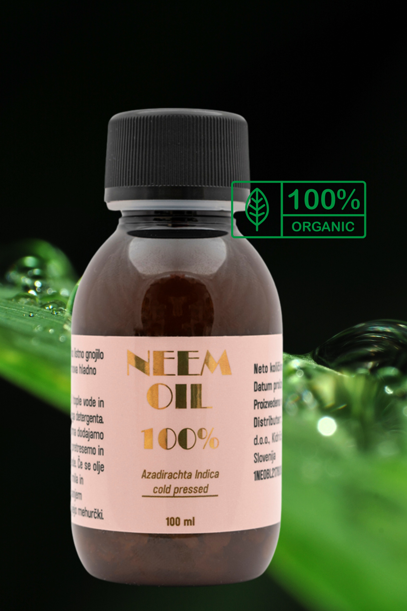 Neem Oil 100% Pure 100 ml