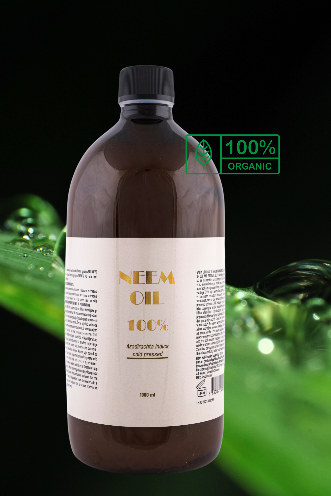 3+1 GRATIS 💰🚨Neem Oil 100% Pure 1l