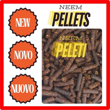 PER UN GIARDINO PIÙ GRANDE! Panello (torta) di Neem in Pellets 25 kg